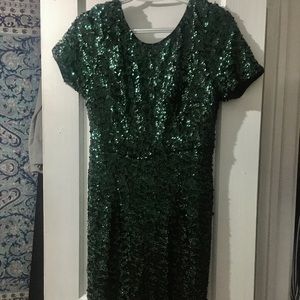 Lulu sequin cocktail dress.